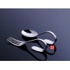 供应银貂款式特别的弯叉弯勺系列不锈钢餐具