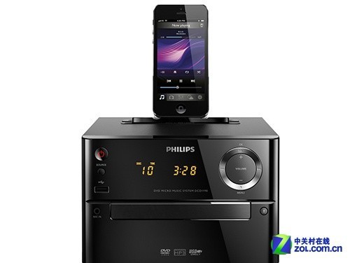 兼容苹果产品 飞利浦DVD音响仅2999元 