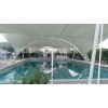 热销膜结构泳池棚 泳池遮阳棚 张拉膜遮阳棚PVDF膜布